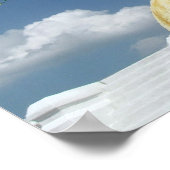 Great Stupa of Boudha, Kathmandu, Nepal Poster (Hoek)