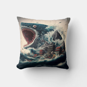Great Sushi Shark Monster Kussen
