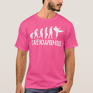 Great Taekwondo Fighter Evolution Tae Kwon Do Kore T-shirt