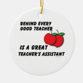 Great Teacher Assistant Keramisch Ornament (Voorkant)