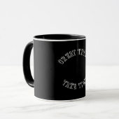 Great Things Take Time Mug Mok (Voorkant links)