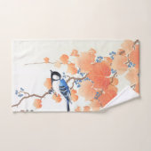 Great Tit Grapevine - Ohara Koson -  kunst Bad Handdoek (Handdoek)