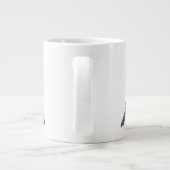 Great Tit Personalized Bird Mug Grote Koffiekop (Achterkant)