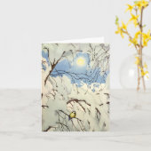 Great Tit - Theodor Severin Kittelsen Kaart (Gele Bloem)