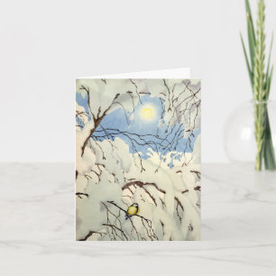 Great Tit - Theodor Severin Kittelsen Kaart