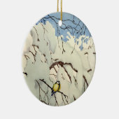 Great Tit - Theodor Severin Kittelsen Keramisch Ornament (Rechts)