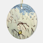 Great Tit - Theodor Severin Kittelsen Keramisch Ornament (Links)