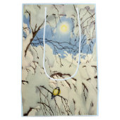 Great Tit - Theodor Severin Kittelsen Medium Cadeauzakje (Achterkant)