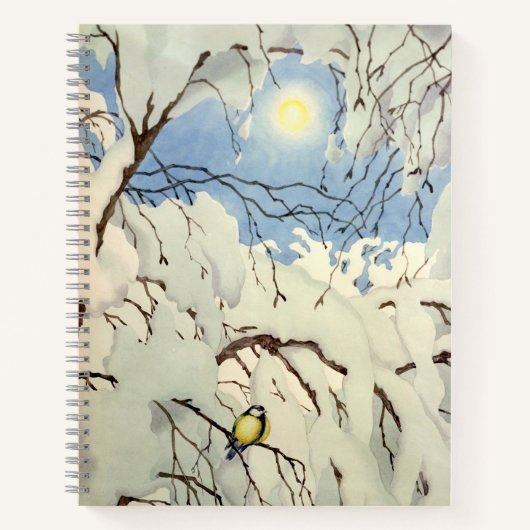 Great Tit - Theodor Severin Kittelsen Notitieboek (Voorkant)