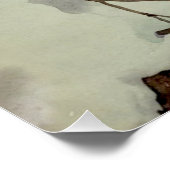 Great Tit - Theodor Severin Kittelsen Perfect Poster (Hoek)