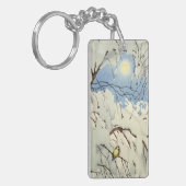 Great Tit - Theodor Severin Kittelsen Sleutelhanger (Voorkant Links)