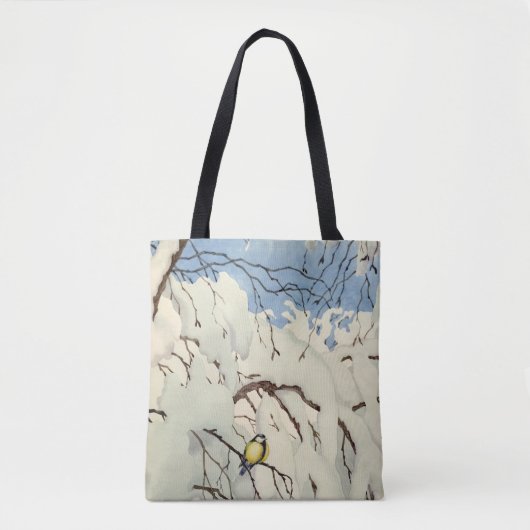 Great Tit - Theodor Severin Kittelsen Tote Bag (Voorkant)