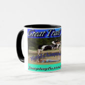 Great trail horse World Champion logo cup Mok (Voorkant links)