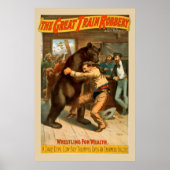 Great Train Robbery Vintage Poster (Voorkant)