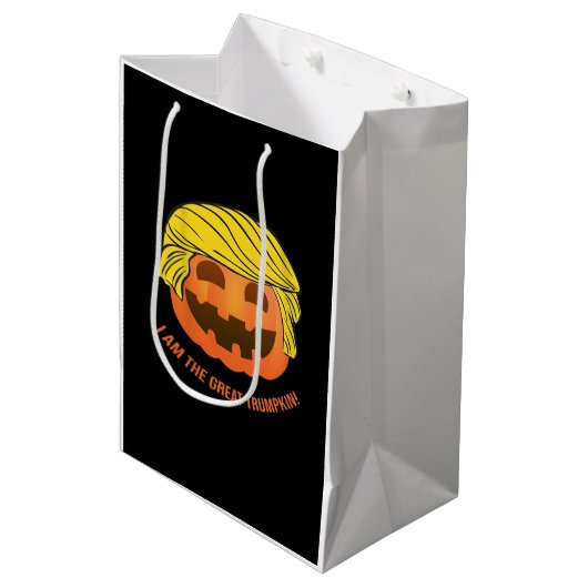 Great Trumpkin Medium Cadeauzakje (Voorkant Gekanteld)