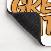 GREAT VANGST! aangepaste mousepad Muismat (Hoek)