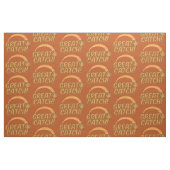 GREAT-VANGST voor honkbal! aangepaste stof (Fat Quarter)