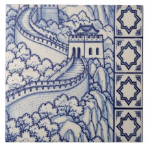 Great Wall Azulejo Mozaïektegel 4 van 6 Midden Rec