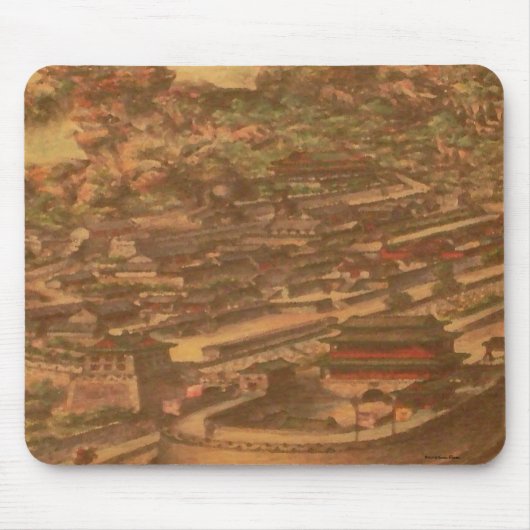 Great Wall Mousepad Muismat (Voorkant)