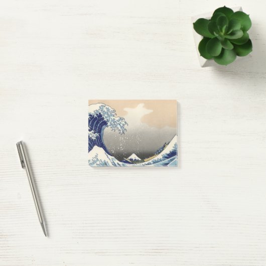 GREAT WAVE Blue White Post-it® Notes (Kantoor)