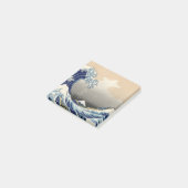 GREAT WAVE Blue White Post-it® Notes (Schuin)