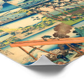 Great Wave Hokusai Mount Fuji Japanse Prints (Hoek)