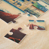 Great Wave Hokusai Mount Fuji Japanse Prints Legpuzzel (Zijkant)
