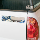 Great Wave, Hokusai, Ukiyo-e Bumpersticker (Op Truck)