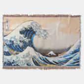 Great Wave, Hokusai, Ukiyo-e Deken (Voorkant)