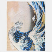 Great Wave, Hokusai, Ukiyo-e Fleece Blanket Deken (Voorkant)