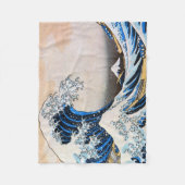 Great Wave, Hokusai, Ukiyo-e Fleece Deken (Voorkant)