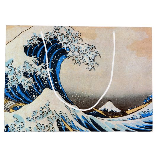 Great Wave, Hokusai, Ukiyo-e Groot Cadeauzakje (Achterkant)