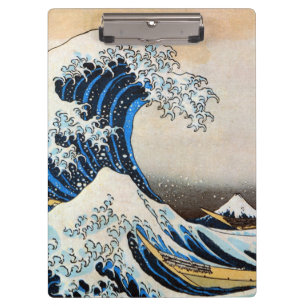 Great Wave, Hokusai, Ukiyo-e Klembord