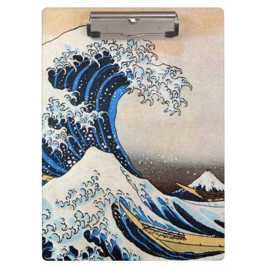 Great Wave, Hokusai, Ukiyo-e Klembord (Voorkant)