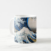 Great Wave, Hokusai, Ukiyo-e Koffiemok (Voorkant links)