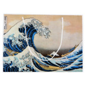 Great Wave, Hokusai, Ukiyo-e Large Cadeautasje (Achterkant)
