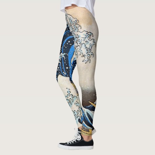 Great Wave, Hokusai, Ukiyo-e Leggings (Links)