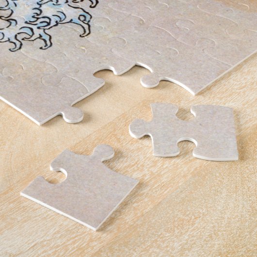 Great Wave, Hokusai, Ukiyo-e Legpuzzel (Zijkant)