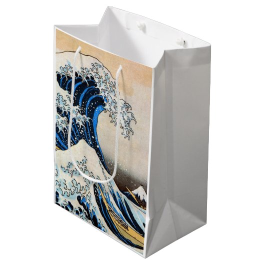 Great Wave, Hokusai, Ukiyo-e Medium Cadeauzakje (Voorkant Gekanteld)