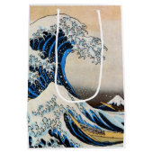 Great Wave, Hokusai, Ukiyo-e Medium Cadeauzakje (Achterkant)