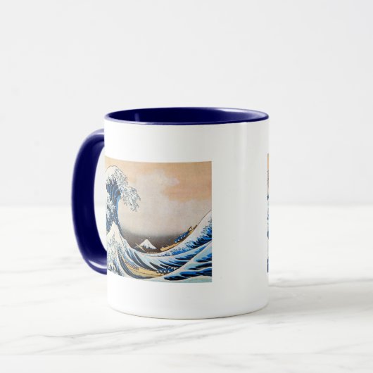 Great Wave, Hokusai, Ukiyo-e Mok (Voorkant links)
