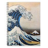 Great Wave, Hokusai, Ukiyo-e Notitieboek (Voorkant)
