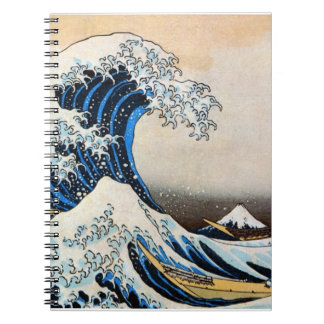 Great Wave, Hokusai, Ukiyo-e Notitieboek