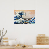 Great Wave, Hokusai, Ukiyo-e Poster (Keuken)