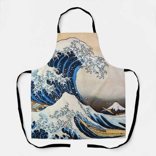 Great Wave, Hokusai, Ukiyo-e Schort (Voorkant)