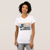 Great Wave, Hokusai, Ukiyo-e T-shirt (Voorkant volledig)