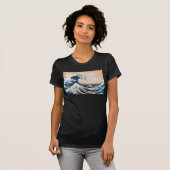 Great Wave, Hokusai, Ukiyo-e T-shirt (Voorkant volledig)