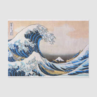 Great Wave, Hokusai, Ukiyo-e Tissuepapier