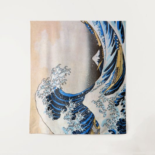 Great Wave, Hokusai, Ukiyo-e Wandkleed (Voorkant)
