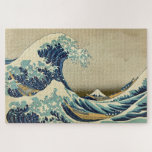 Great Wave Kanagawa  Illustratie Japans Legpuzzel<br><div class="desc">schilderijen en illustraties van Zee en landschap</div>